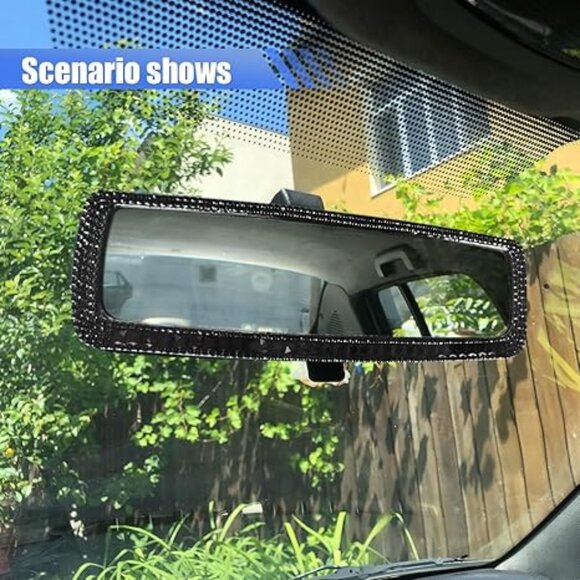 Car  Accessory Rear View Mirror BLING Bougie  GIFT Boxed! - Picture 4 of 9